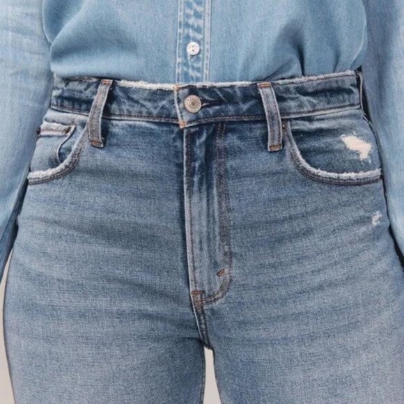 Abercrombie & Fitch Curve LoveThe Skinny High Rise Jeans sz 27 - Picture 4 of 16